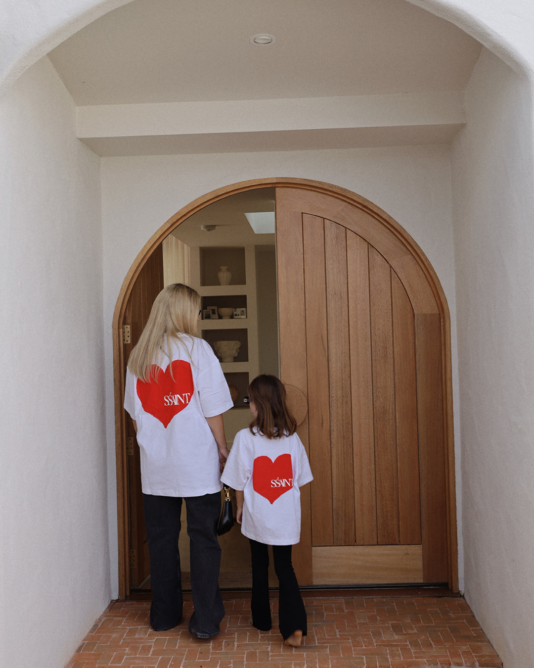 KIDS HEART TEE - RED