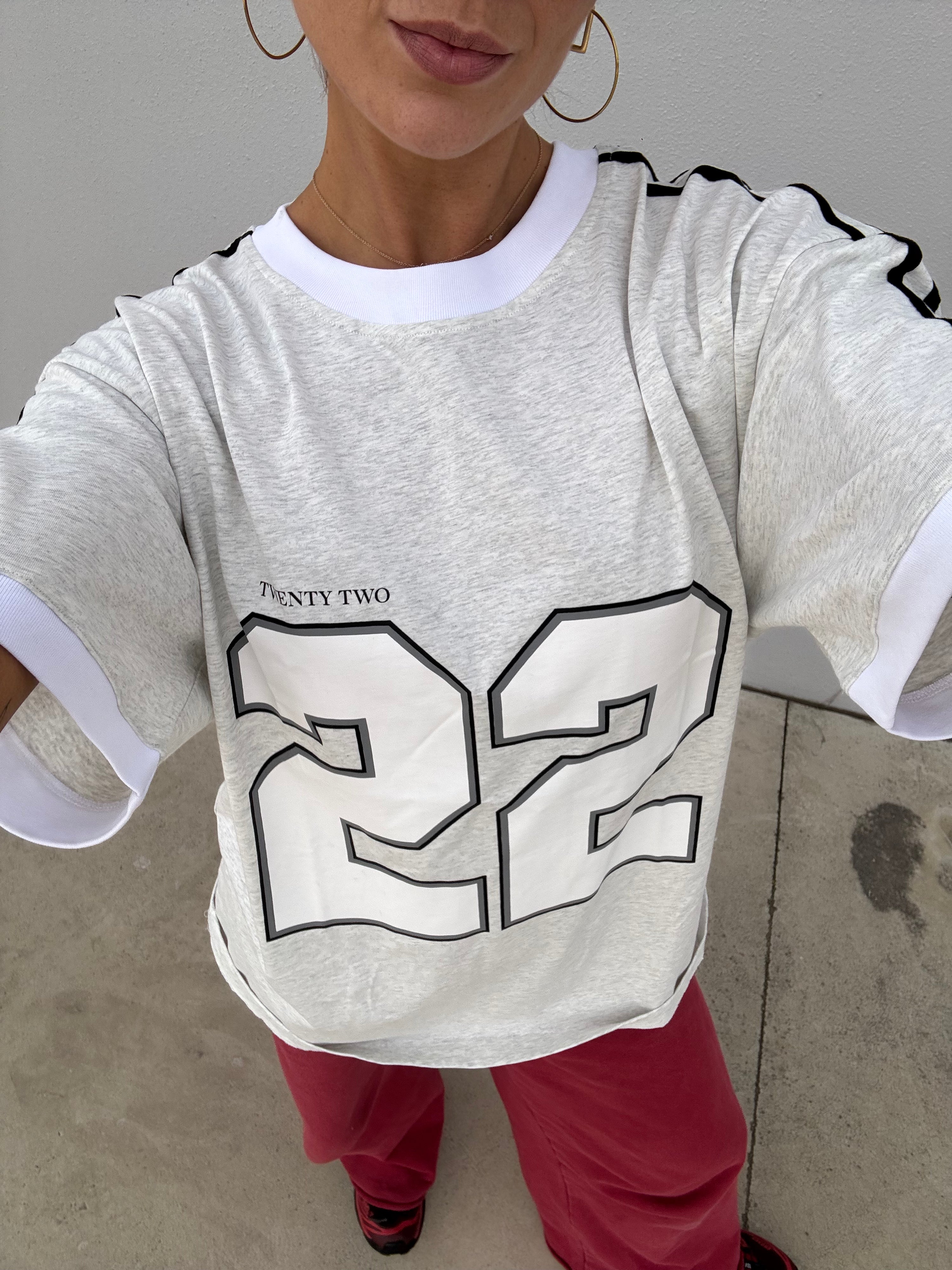 Twenty Two Tee Grey