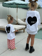 KIDS HEART TEE - BLACK