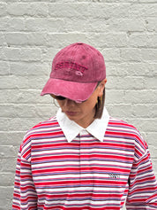 SŚAINT LOGO CAP - CHERRY