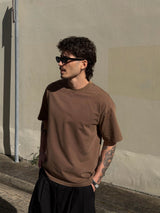 THE LEGACY TEE - VINTAGE BROWN // TONAL LOGO
