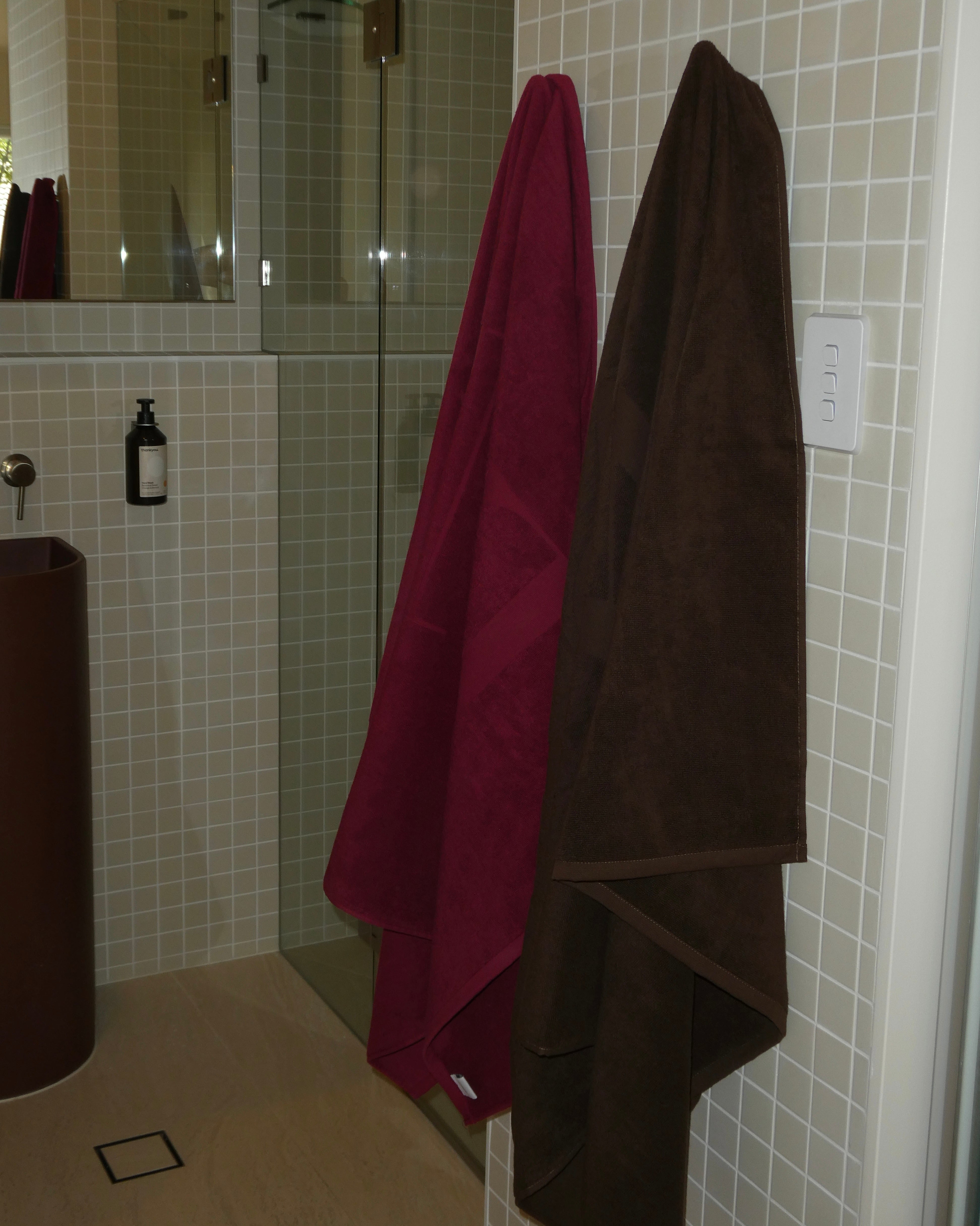 SŚAINT CHOCOLATE TERRY TOWEL