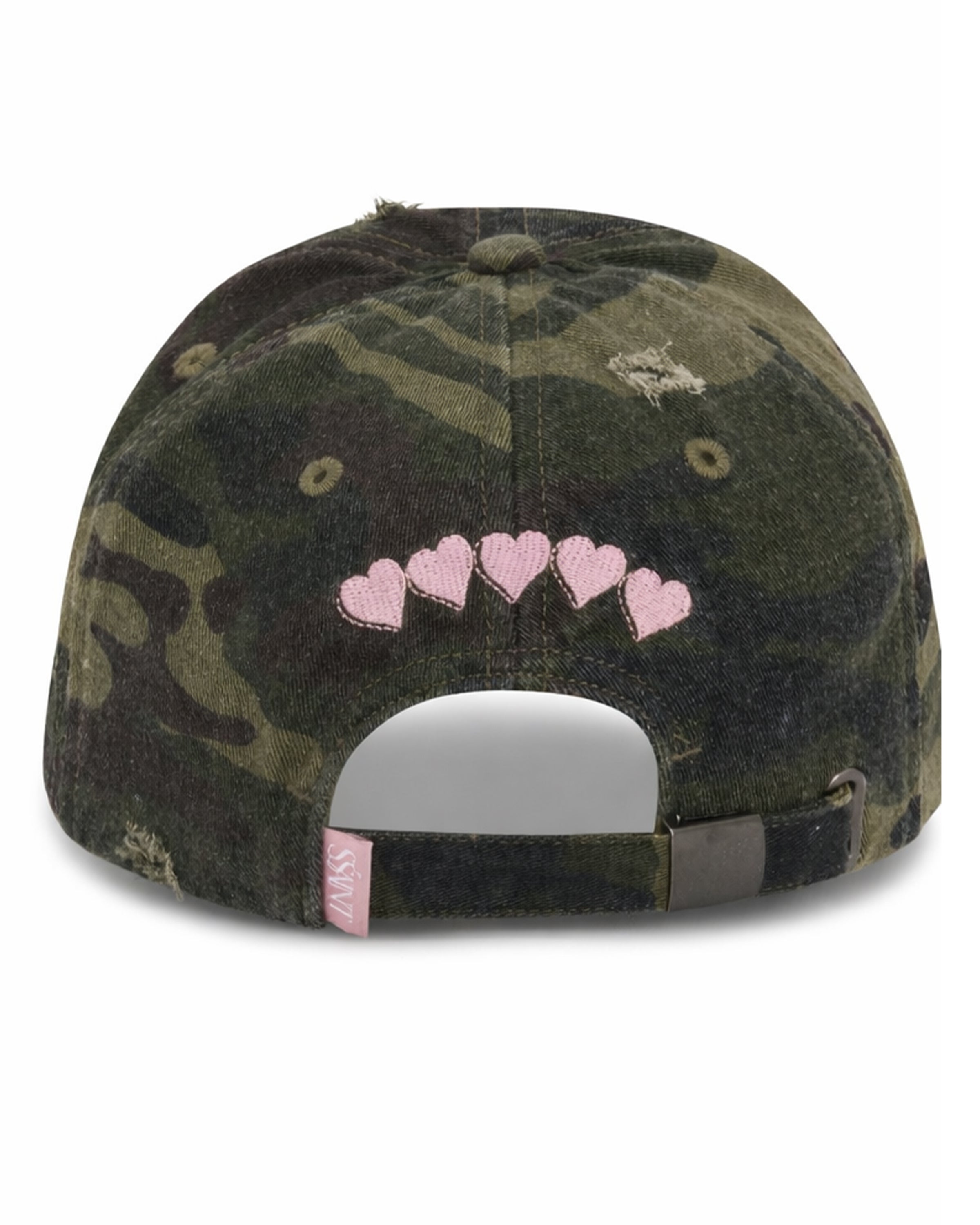 SŚAINT PINK CAMO CAP