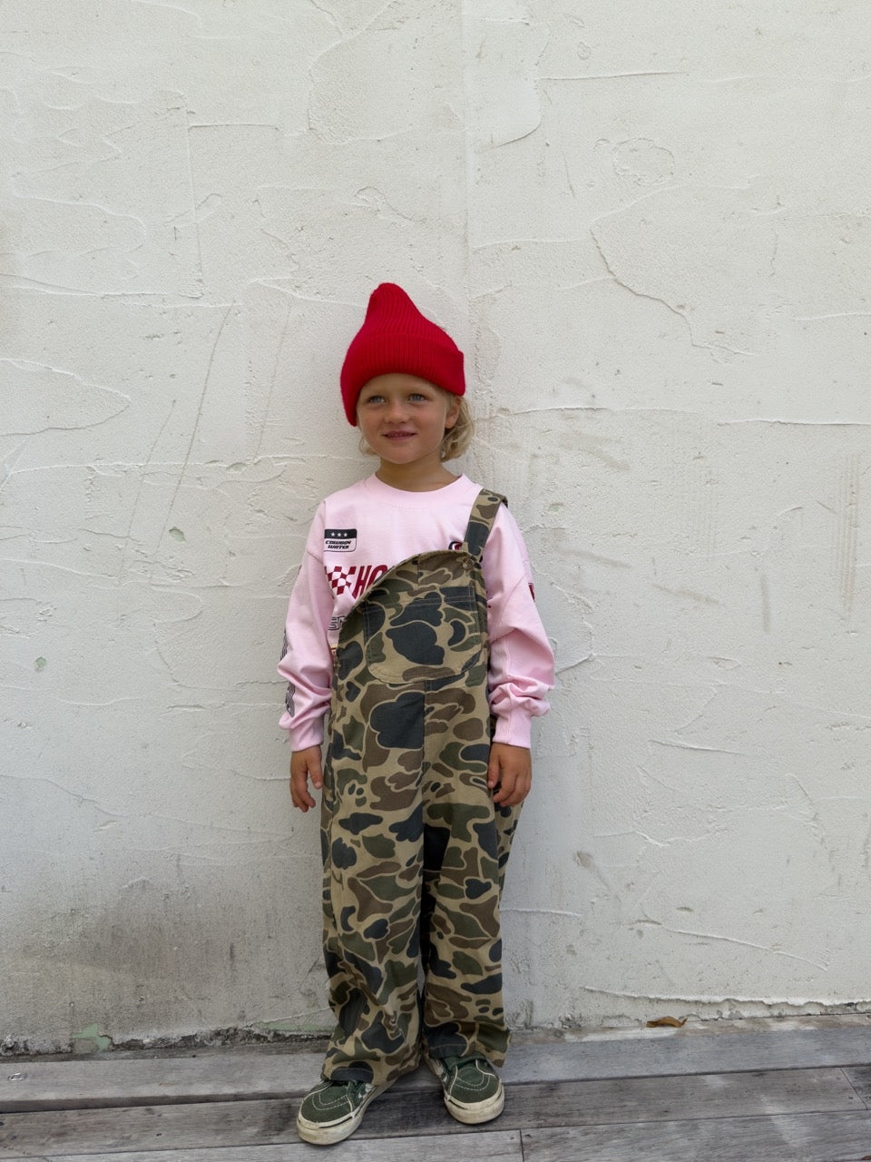 KIDS SIGNATURE MOTO TEE - PINK