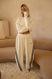 SŚAINT BARREL PANT - BUTTER & NAVY