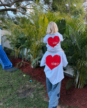 SŚAINT RED HEART TEE - MATCH YOUR MINI BUNDLE