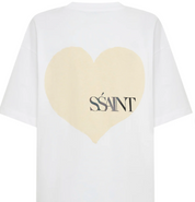 KIDS HEART TEE - CREAM