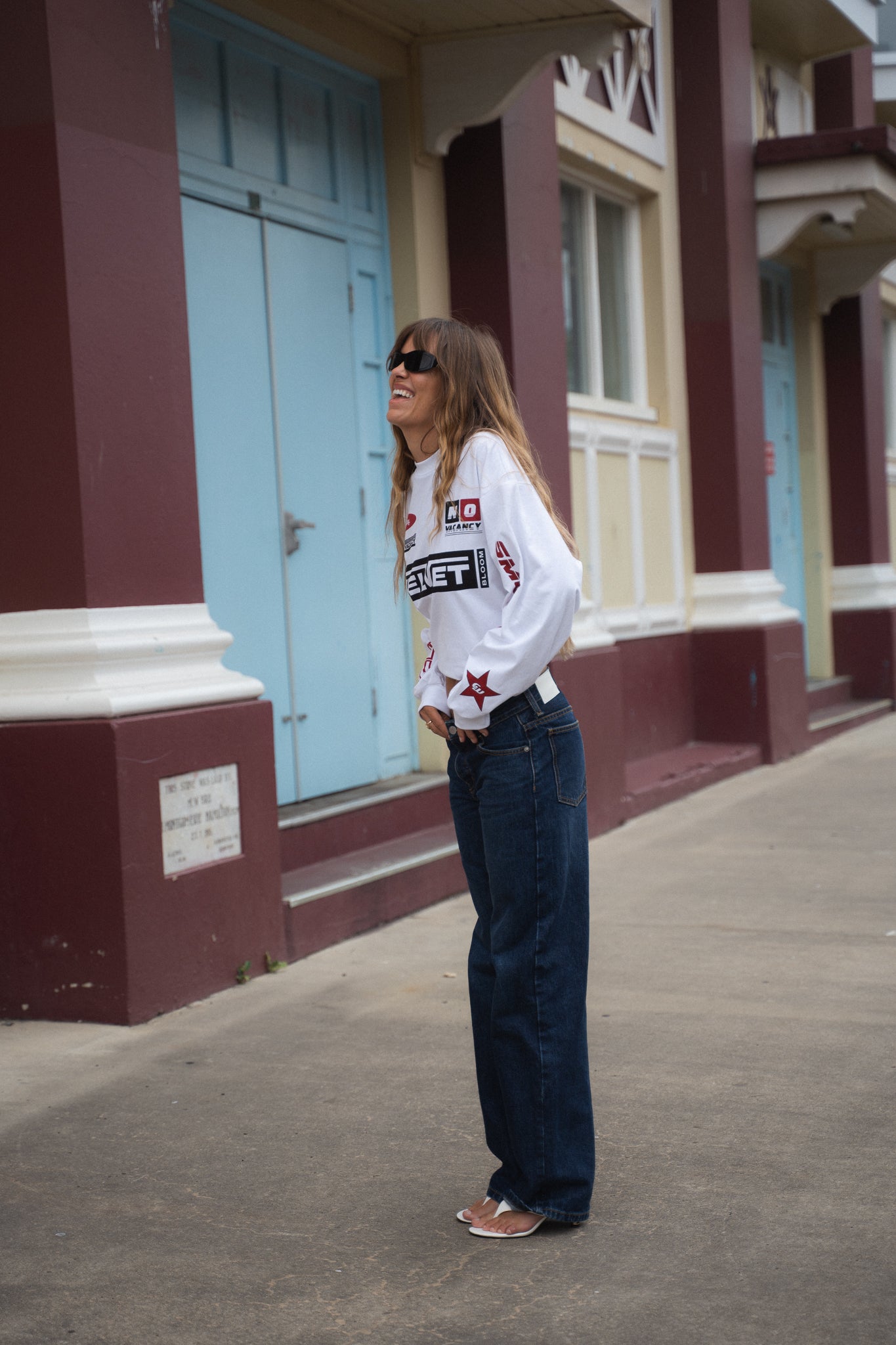 SIGNATURE MOTO TEE - WHITE