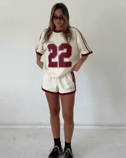TWENTY TWO TEE - CHERRY