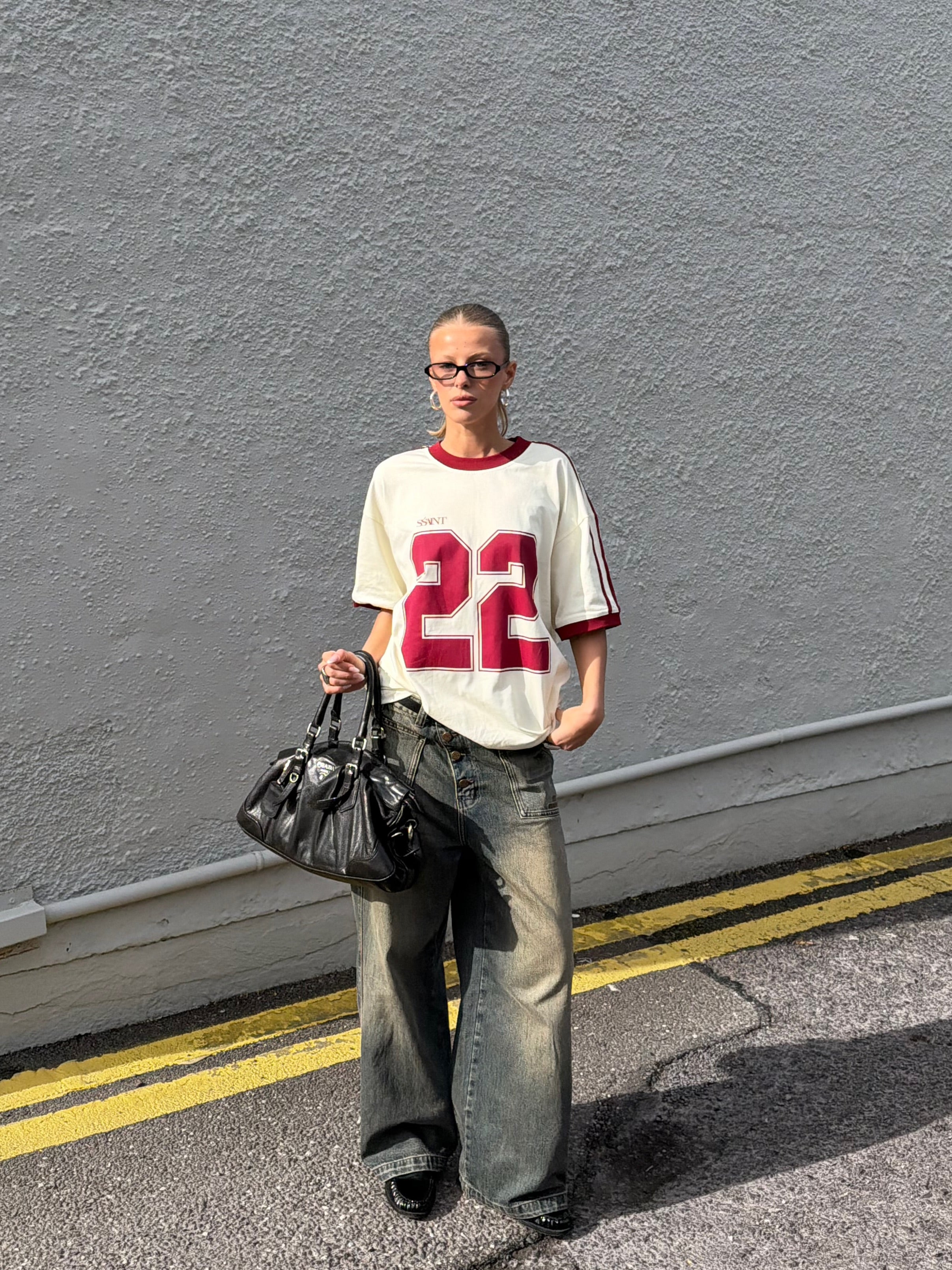 TWENTY TWO TEE - CHERRY