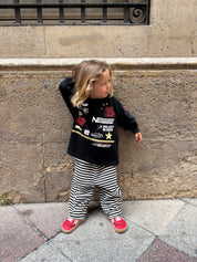 KIDS SIGNATURE MOTO TEE - BLACK