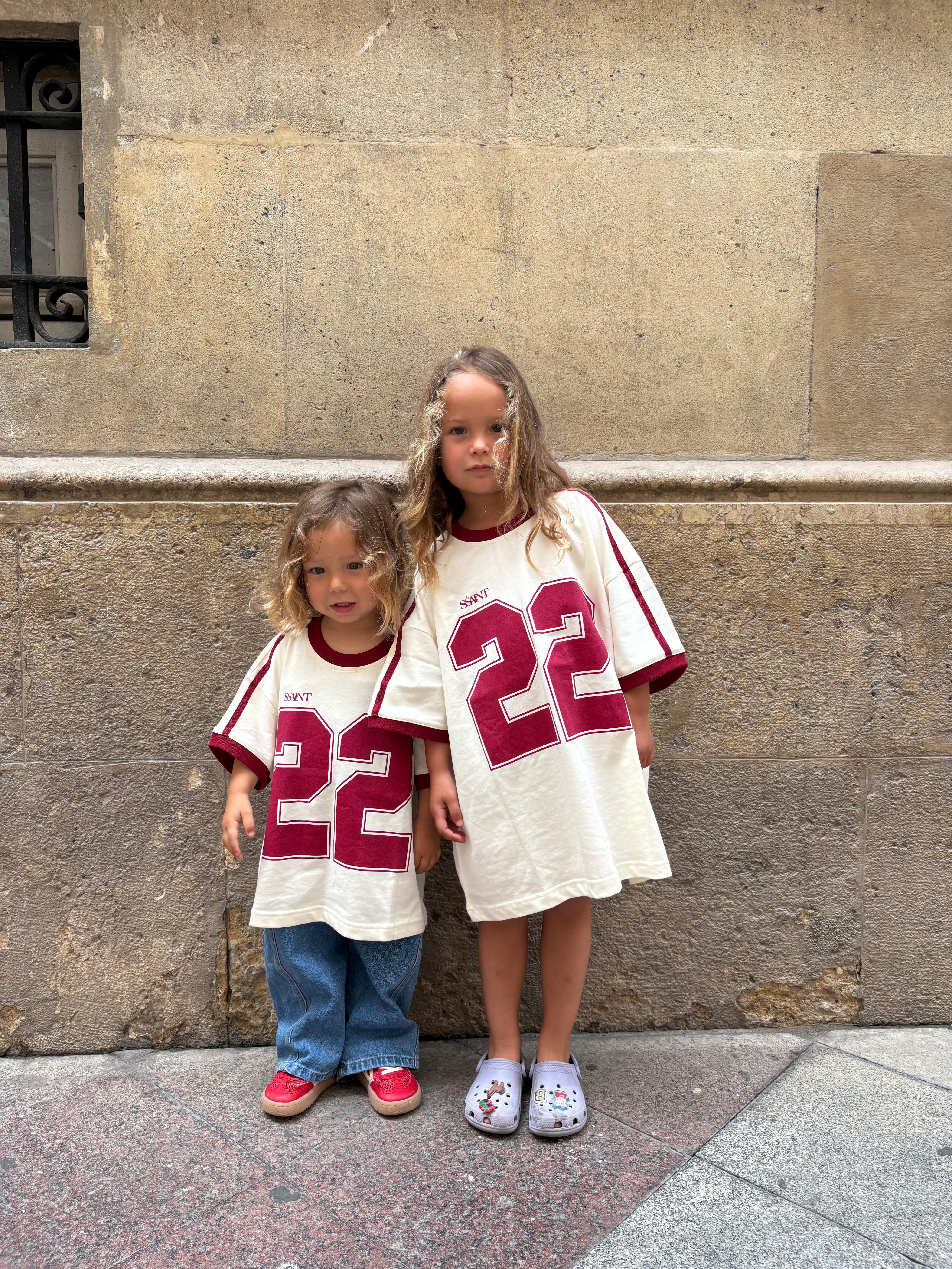 KIDS TWENTY TWO TEE - CHERRY